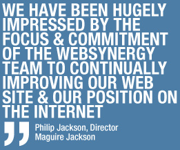 Quote from Philip Jackson - Maguire Jackson