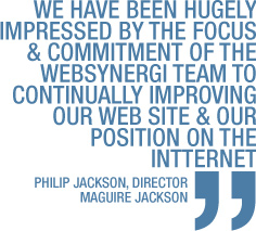 Quote from Philip Jackson of Maguire Jackson