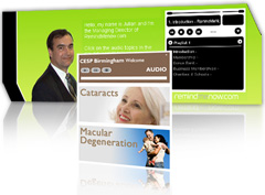 Podcasts for The Consultant Eye Surgeons Partnership in Birmingham (CESP) and RemindMeNow.com 