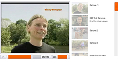 Video on the web, web optimised video, video streaming server for Canny Co website