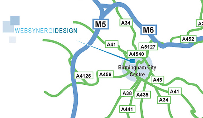 SynergiDesign Regional Overview Map